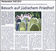 2013 07 19 Wochenblick Friedhof klein